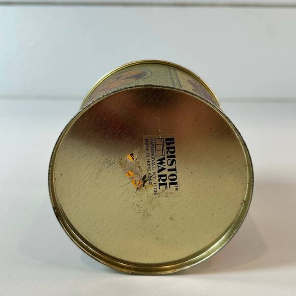 VTG 1984 Coca Cola Gibson Girl Coke Tin Storage Container Cylinder Bristol Ware - Picture 6 of 7